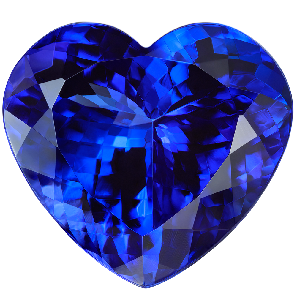 Танзанит, Сердце 15,26 Ct
