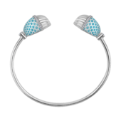 Браслет с бриллиантами, белое золото, н.керамика