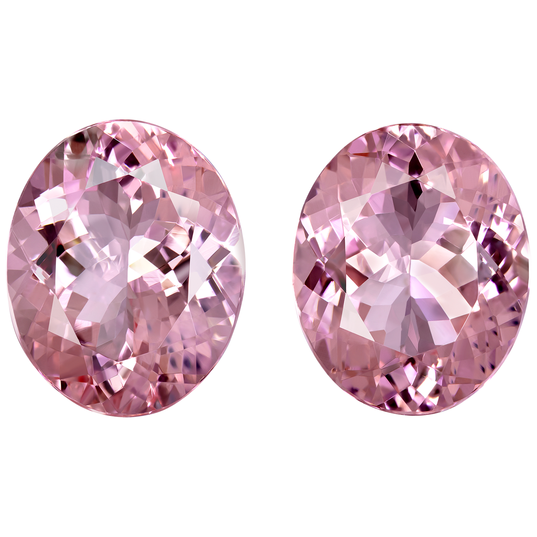 Сет из двух морганитов, Овал, 2-15,82ct