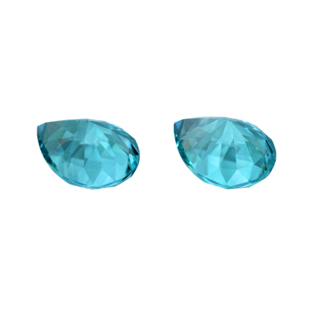 Сет из двух Турмалинов, Груша, 6,60ct/ 6,53ct 2