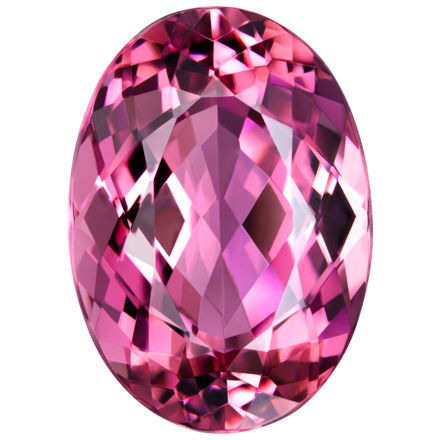 Турмалин Рубеллит, Овал 8,72ct 1