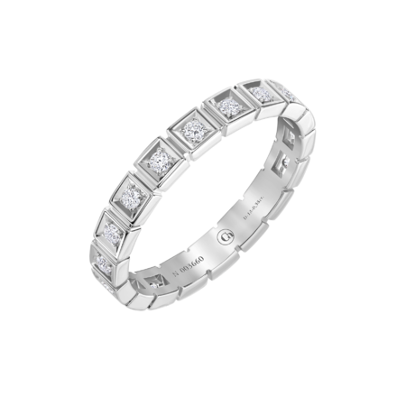 Кольцо с бриллиантами, белое золото 1