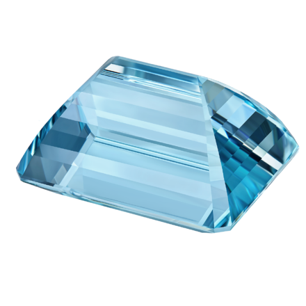 Аквамарин, Октагон, 51,71ct 2
