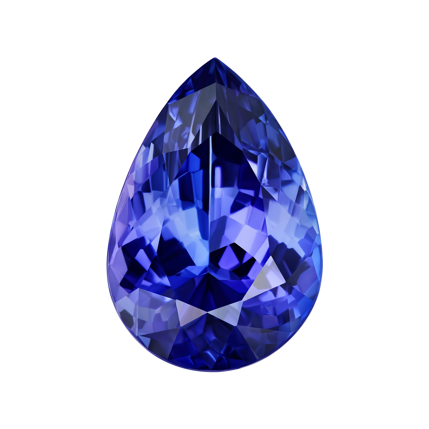 Танзанит, Груша, 22,86ct
