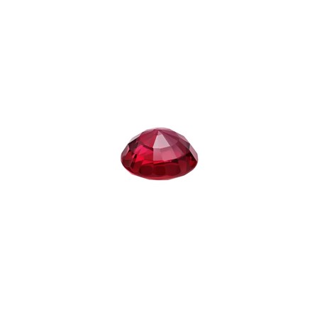 Рубин, цвет голубиная кровь, MOZAMBIQUE, UNHEATED, круг, 1.24ct 2
