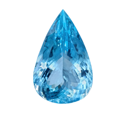 Аквамарин, Груша, 101,69 ct 1